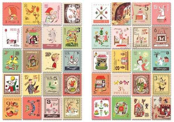 Stamp Sticker-Italy - 7321 DESIGN