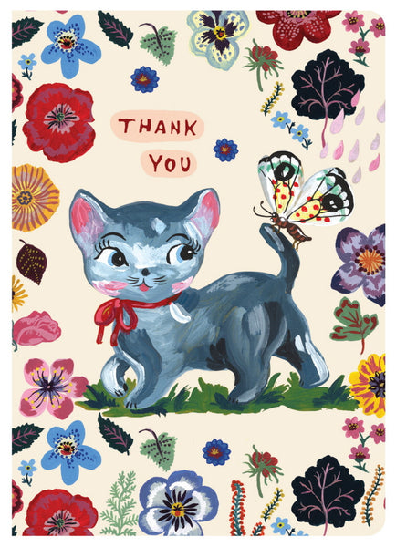 Nathalie Lete Greeting Card - Thank You 02